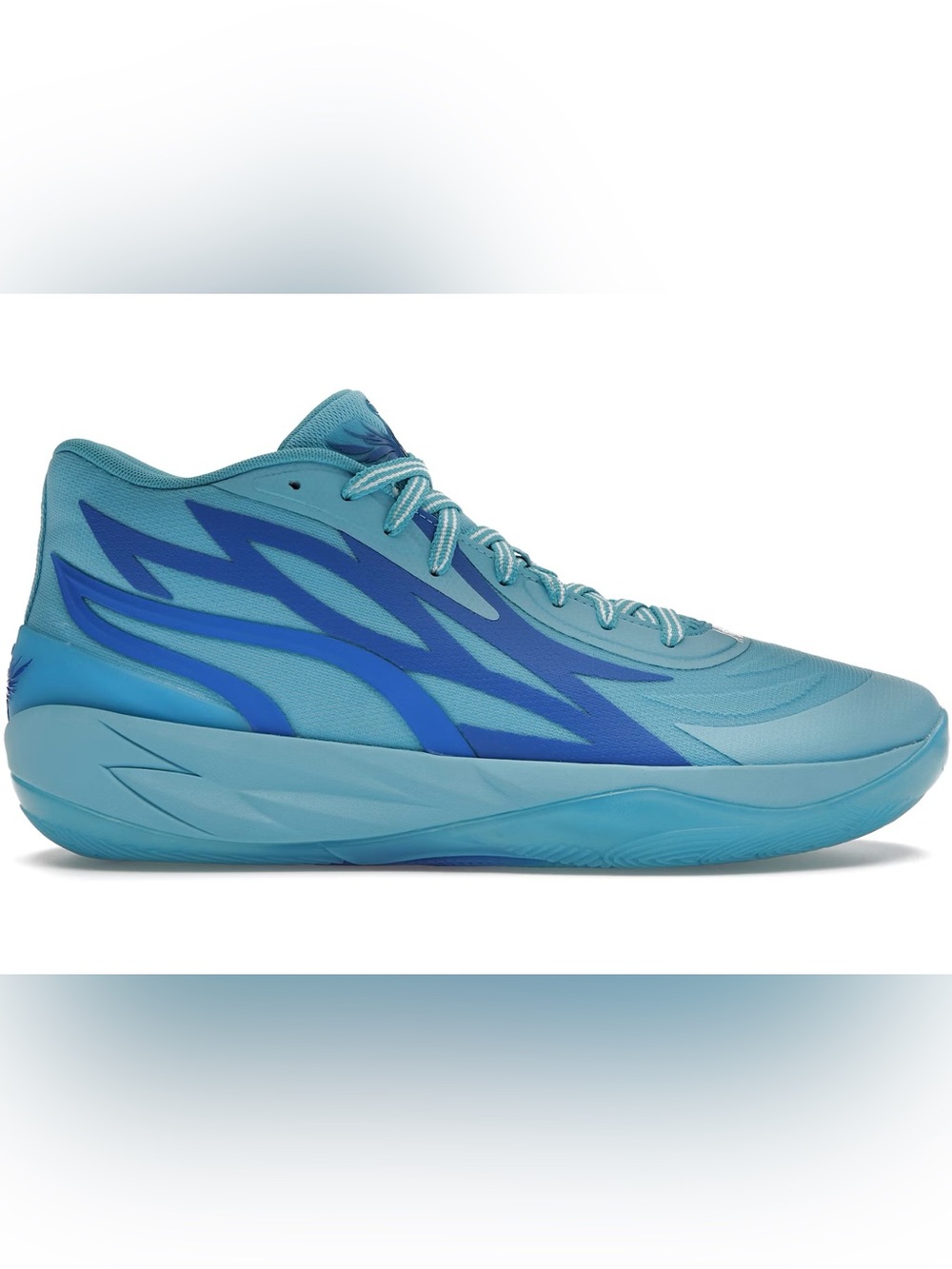 Puma LaMelo Ball MB.02 ROTY Blue Basketball Shoes Men’s 7.5